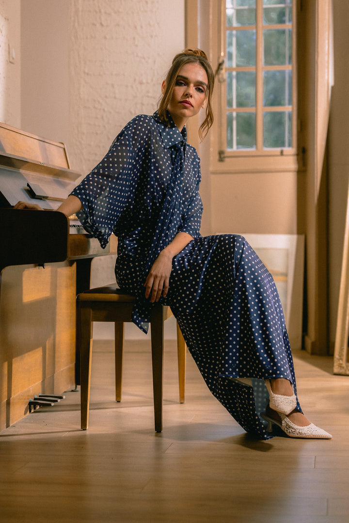 Bloom Polka Dot Shirt