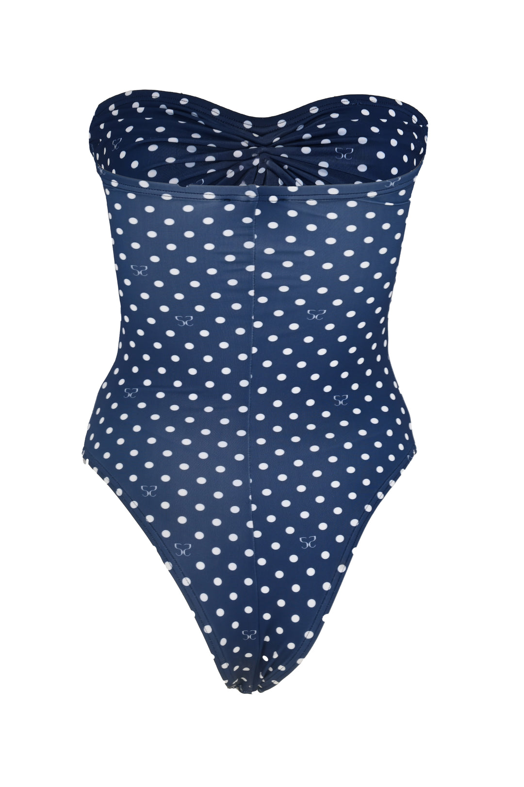 Coral Polka Dot Swimmsuit