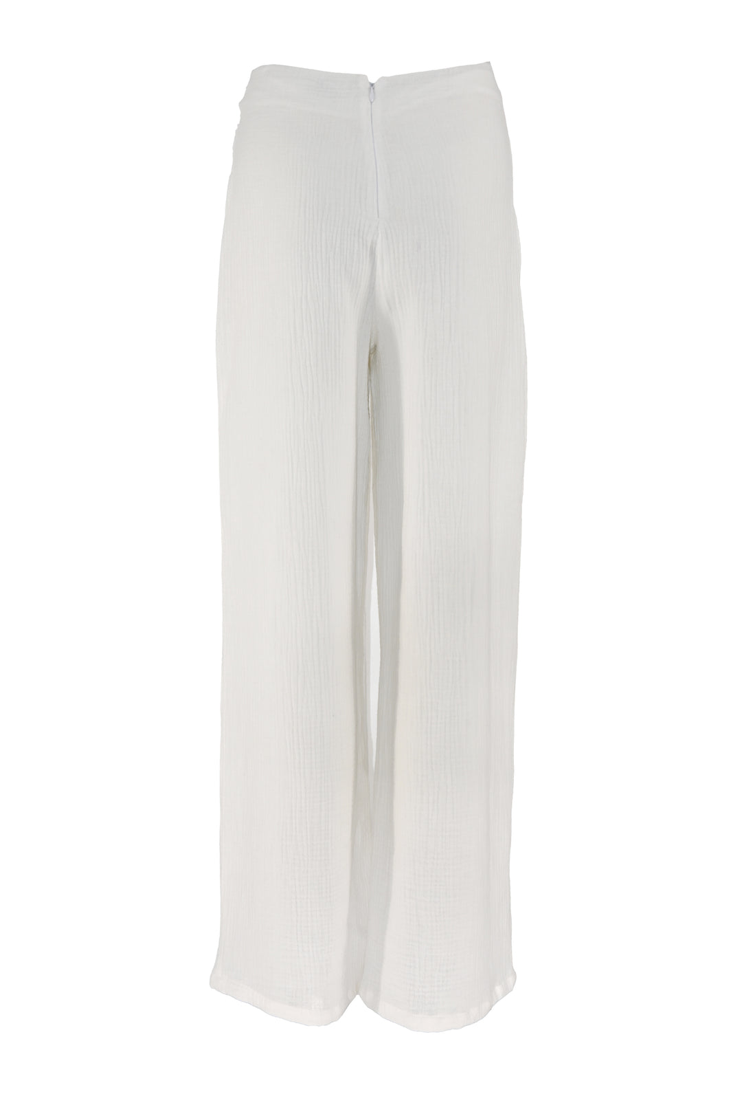 Coral White Trousers