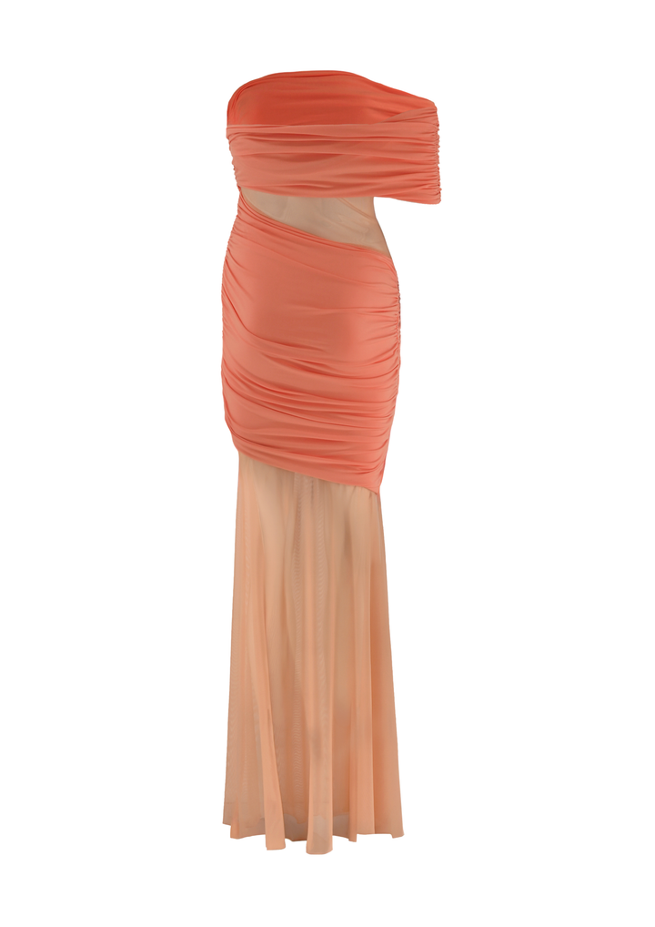 Whisper Orange Dress