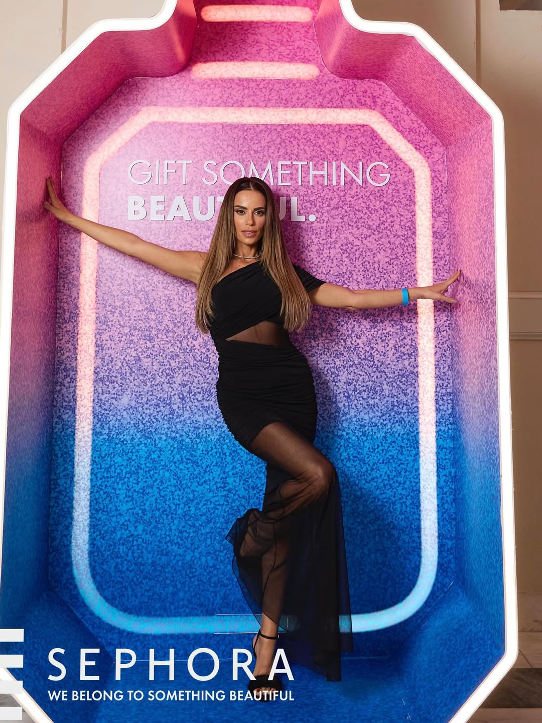 Whisper Maxi Black Dress