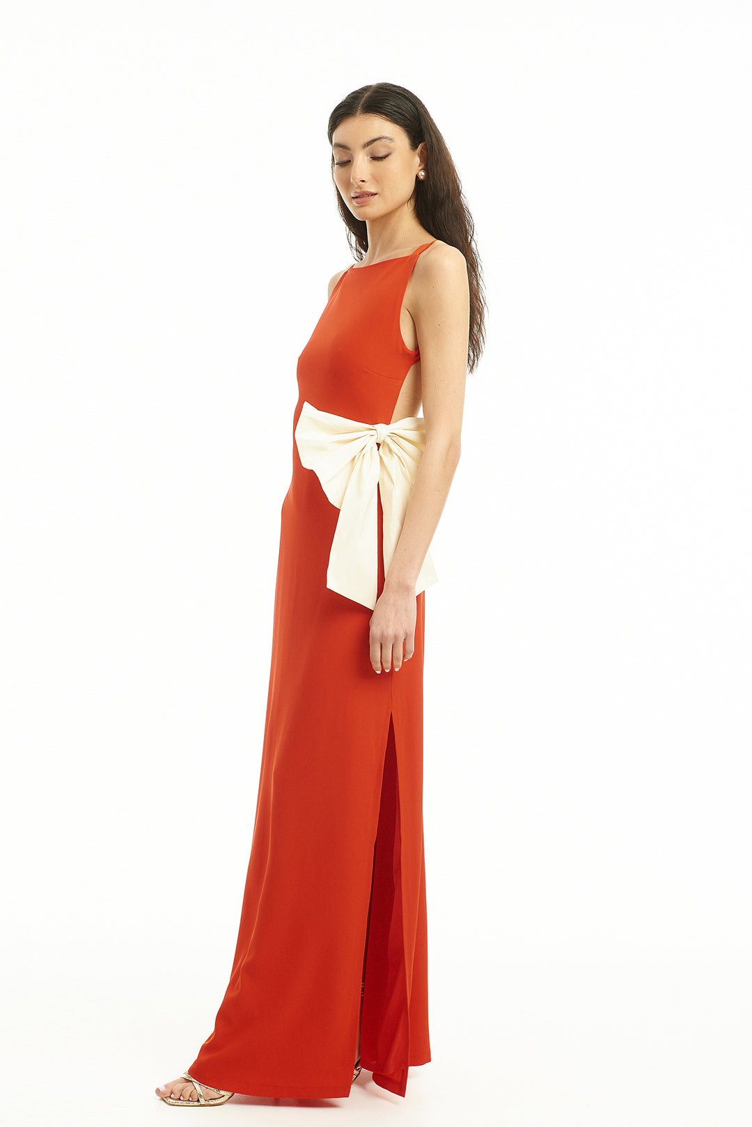 Sicily Dress Red