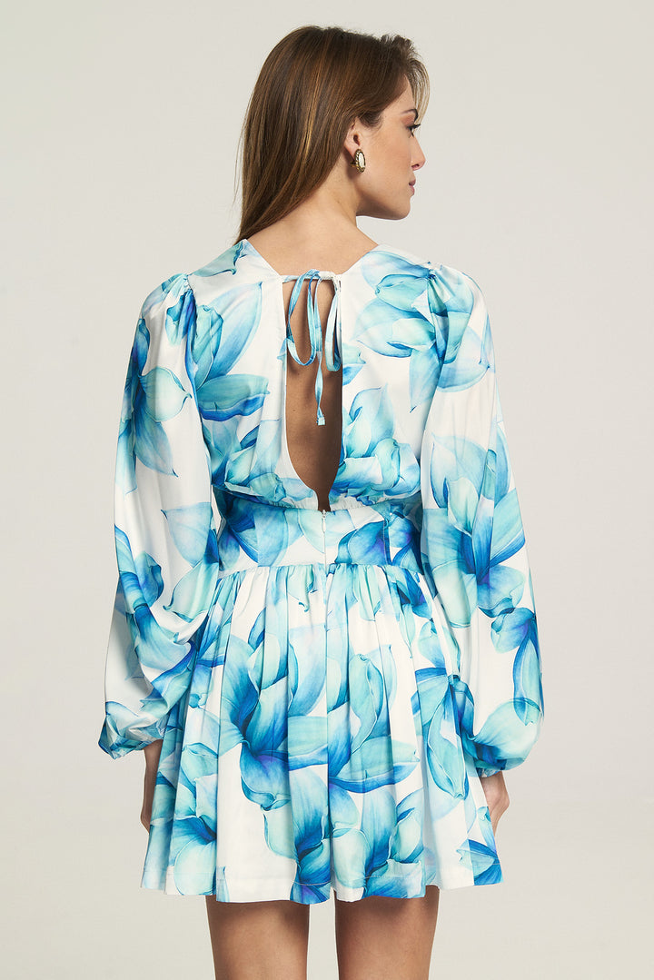 Edit  Flower Blue Dress