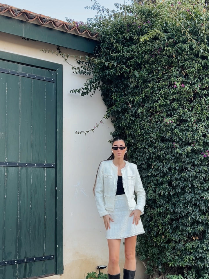 Powerplay White Skirt