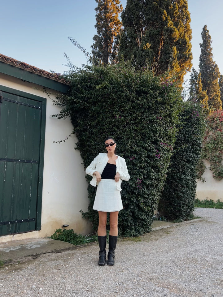 Powerplay White Skirt