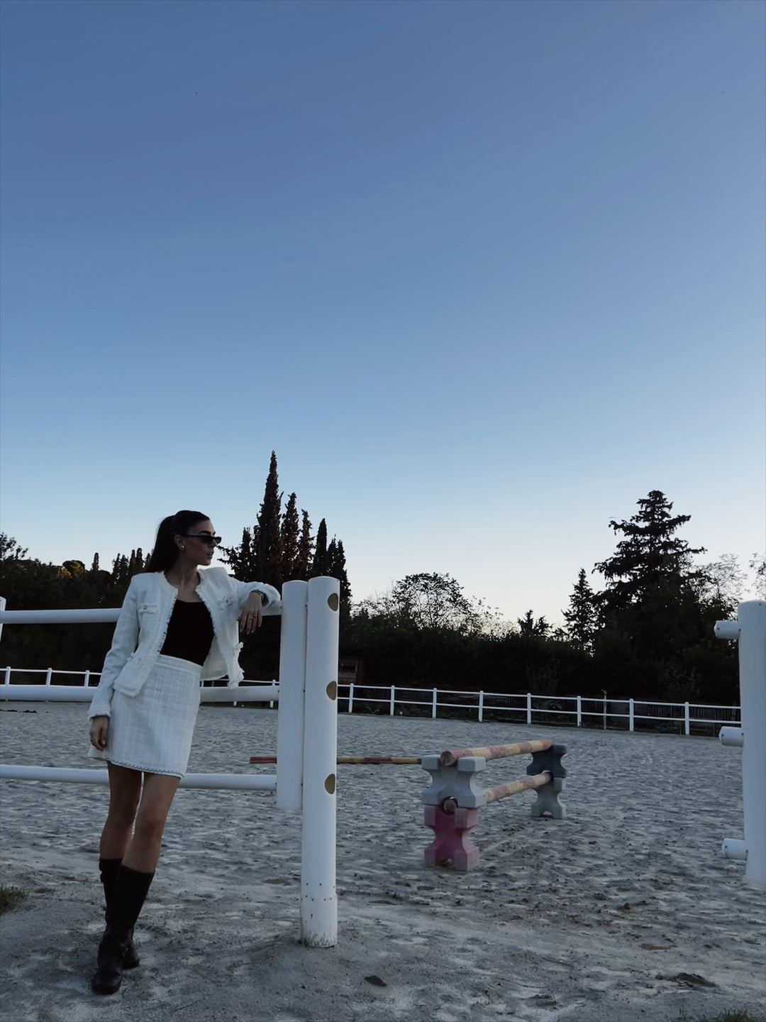 Powerplay White Skirt