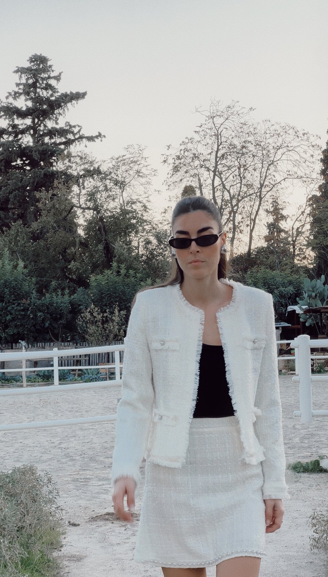 Powerplay White Skirt