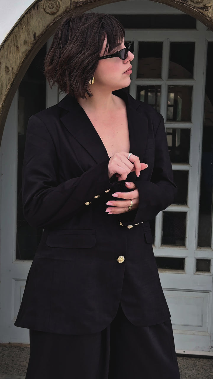Erin Brockovich Black Blazer